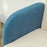 Modern 2 Seater Sofa w/ Rubber Wood Legs 128 x 71 x 74cm Cream Blue