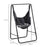 Hammock Chair with Stand, Hammock Swing Chair with Cushion, Grey