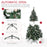 5FT Artificial Christmas Tree Xmas Indoor Decoration, Automatic Open