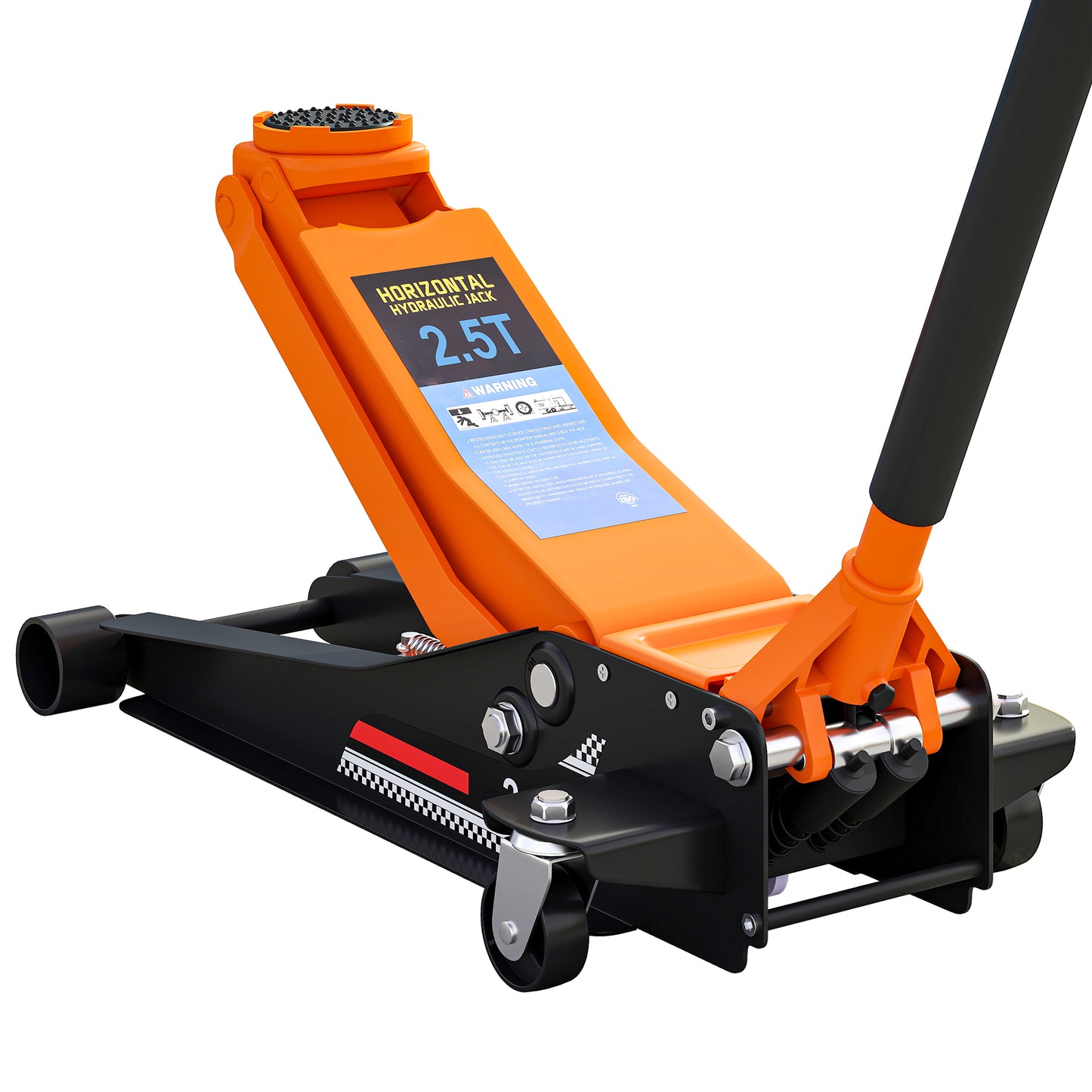 2.5 Ton Low Profile Floor Jack, 7.5-47 cm Hydraulic Car Trolley Jack
