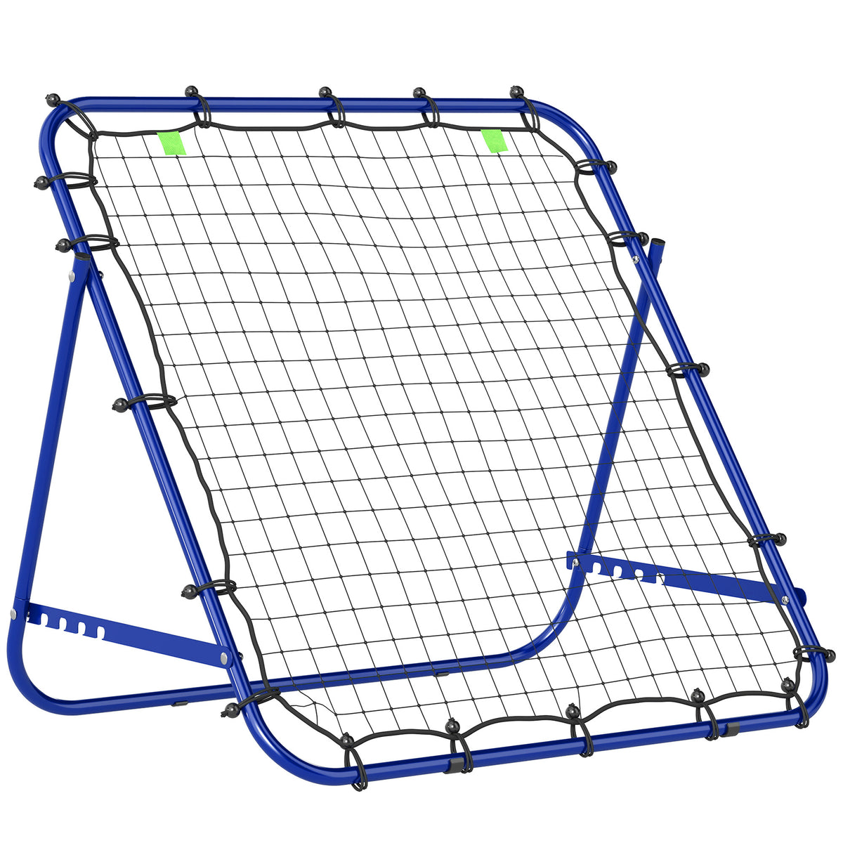 Rebounder Net Adults Football Training Aid Adjustable Blue