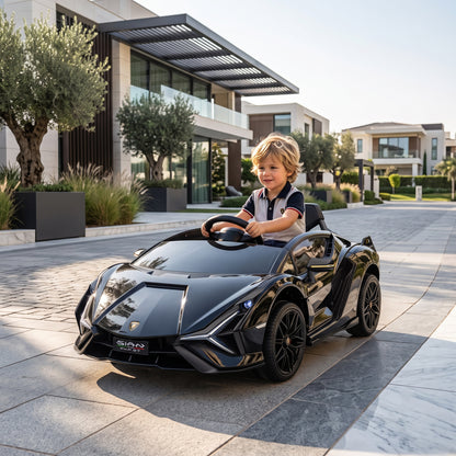 Lamborghini SIAN 12V Electric Car for Kids w/ Remote Control