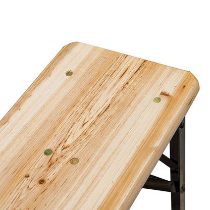 Outdoor Picnic Table Portable Folding Camping Patio Beer Table Set