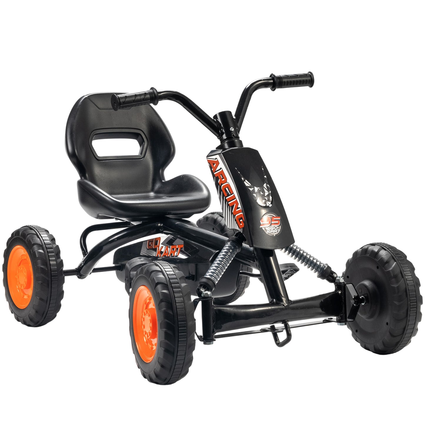 Pedal Go Kart, Go Kart for Kids Ages 2-5 Years, Black
