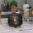 Metal Firepit Bowl Outdoor 2-In-1 Round Fire Pit w/ Lid, Grill, Poker, Handles, Camping, BBQ, Bonfire, Wood Burning Stove, 61.5 x