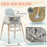 3 in 1 High Chair, Baby Chair, Booster Seat, Easy Clean & Foldable