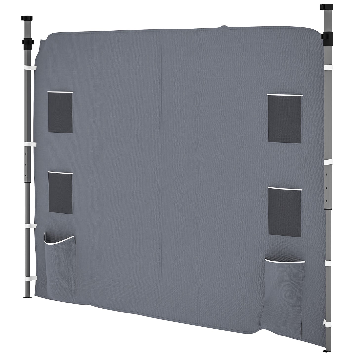 Side Panel for 3x3 m Pop Up Gazebos, 1 Pack Sidewall Only, Grey