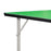 182cm Mini Tennis Table Folding Ping Pong Table with Net Multi-Use Table for Indoor Outdoor Game, Green