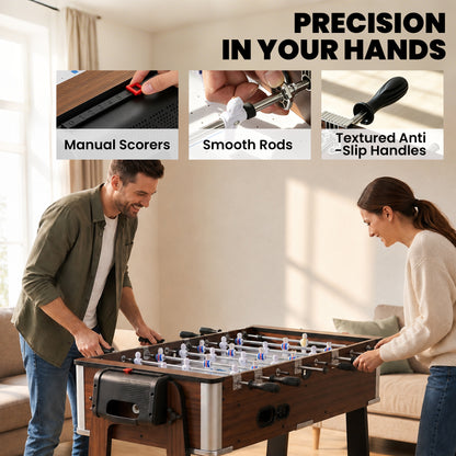 3 in 1 Reversible Multi Game Table with Lockable Wheels and Shelf