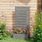 Garden Planter with Trellis for Climbing Plants, Vines, Flowers, Freestanding Raised Bed for Outdoor, Patio, Planter Box