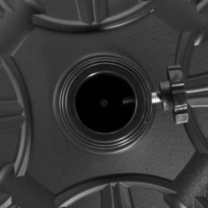 Round Parasol Base Heavy Duty Cement Stand Umbrella Holder Garden