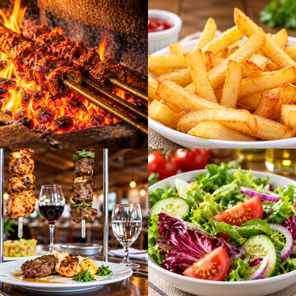 Mira Restaurant - Delicious 2 Course Meal for Two: Garlic Bread, Epic Espetadas & Tantalising Sides for Two! Just £44.50 Per Couple!