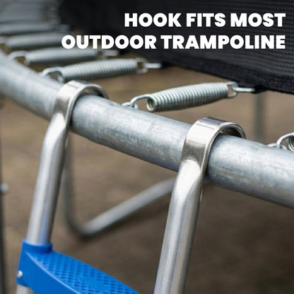Trampoline Ladder, 3-Steps with Horizontal Wide Steps