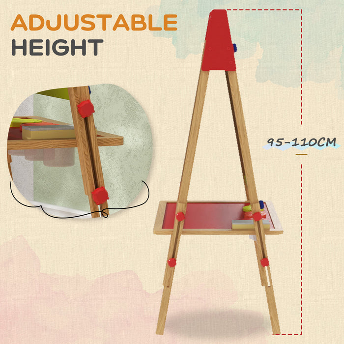 3 in 1 Kids Easel with Paper Roll