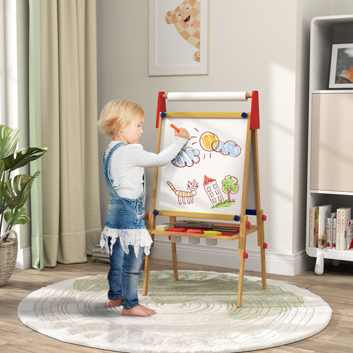 3 in 1 Kids Easel with Paper Roll