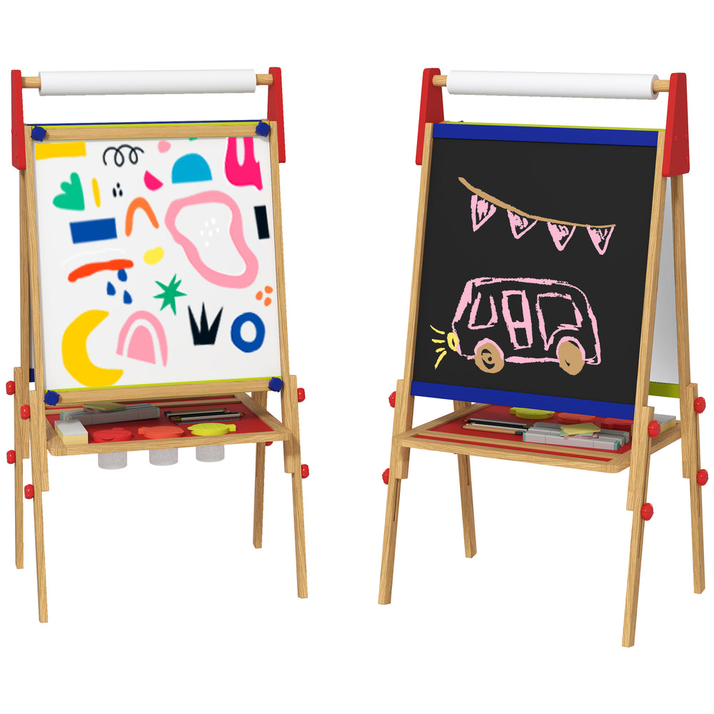 3 in 1 Kids Easel with Paper Roll