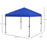 3 x 3(m) Pop Up Gazebo, 1 Person Easy up Marquee Party Tent with 1-Button Push, Adjustable Straight Legs, Stakes, Ropes,