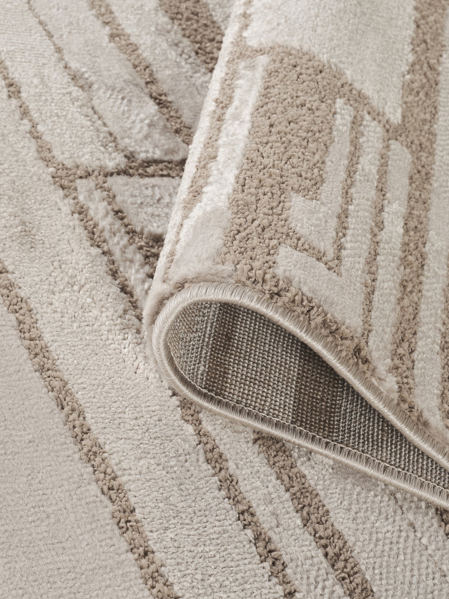 Hamilton Modern Sheen Area Rug - Blocked Bold Geometric Design - 3 Colours Available