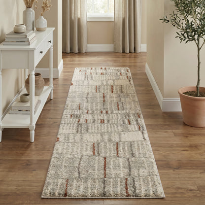 Rhodes Hatch Modern Living Room Contemporary Geometric Area Rugs - 2 Colours Available