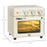 7-in-1 Toaster Oven, 20L 4-Slice Convection Oven with Warm, Broil, Toast, Bake, Air Fryer, 60min Timer and Adjustable Thermostat