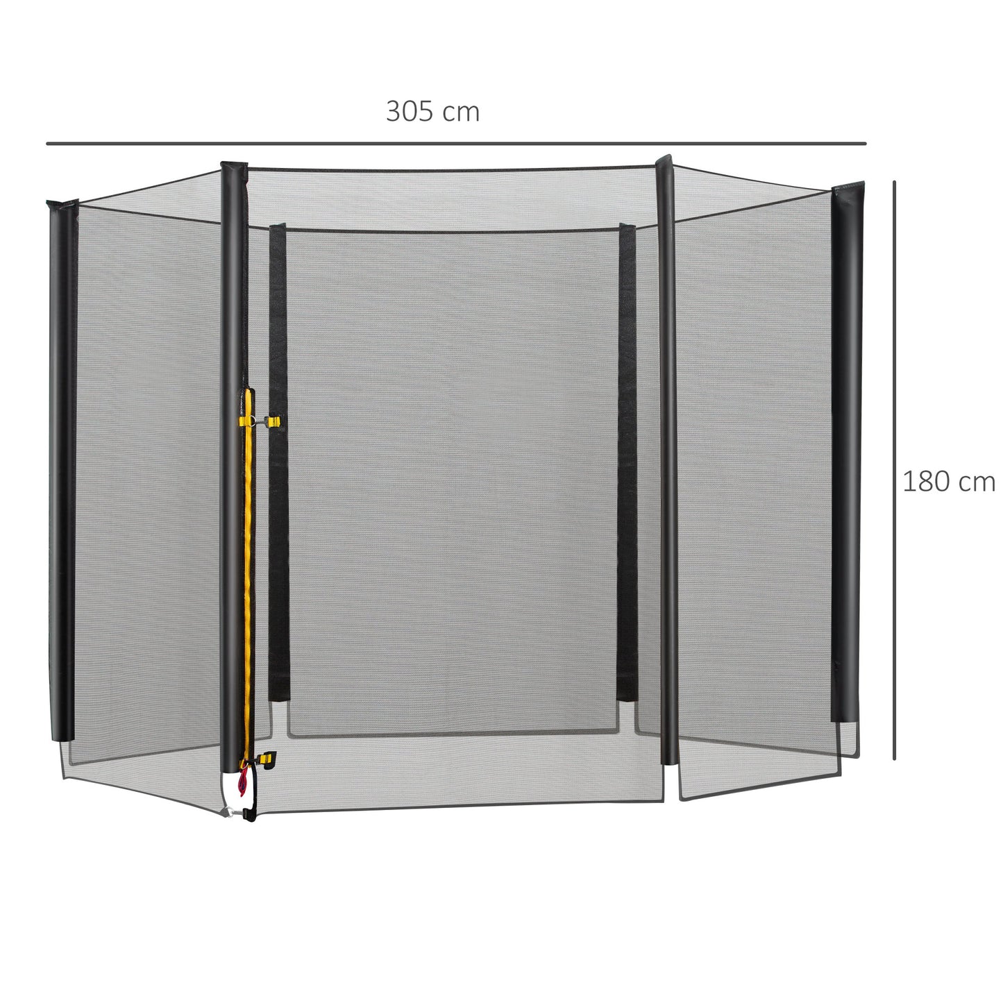 10FT Replacement Safety Trampoline Net Enclosure Surround Outdoor Sports