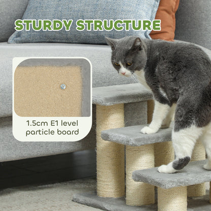Cat Steps 3 Stairs Deluxe Pet Portable Easy Climb Assistance Lightweight