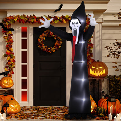 10 FT Grim Reaper Halloween Inflatable for Indoor, Outdoor Party
