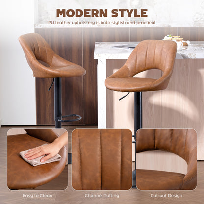 Fabric Sofa, Convertible 2 Seater Sofa Bed w/ Pillows, Dark Blue