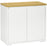 Sideboard Cabinet, Kitchen Storage Cabinet with Double Doors and Adjustable Shelf for Living Room, Entryway, White