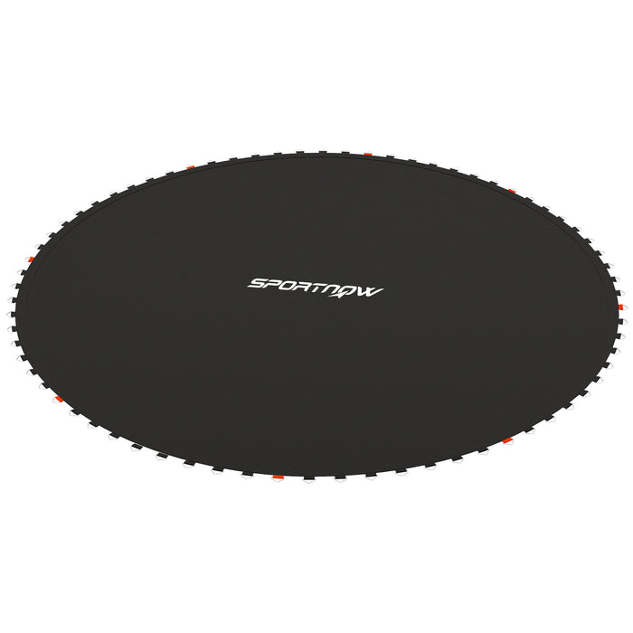 SPORTNOW Replacement Trampoline Mat with Spring Pull Tool and 42 V-Hooks, Fits 8ft Trampoline Using 14cm Springs