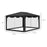 4 x 3 m Party Tent Wedding Gazebo Outdoor Waterproof PE Canopy Shade with Panel