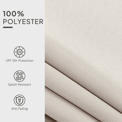 Replacement Canopy for 3 x 2.5 m Awning (Fabric Only), Cream White