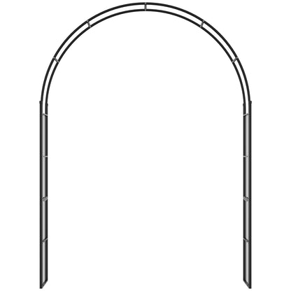 223cm Garden Arch Trellis, Outdoor Wedding Arbor for Roses, Vines