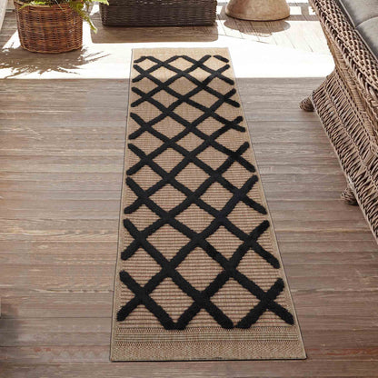 Harper Aztec Pattern Water Resistant Indoor Area Rugs