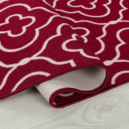 Havana Anti-Slip Quatrefoil Design Doormat – Machine Washable for Easy Care - 6 Colours Available