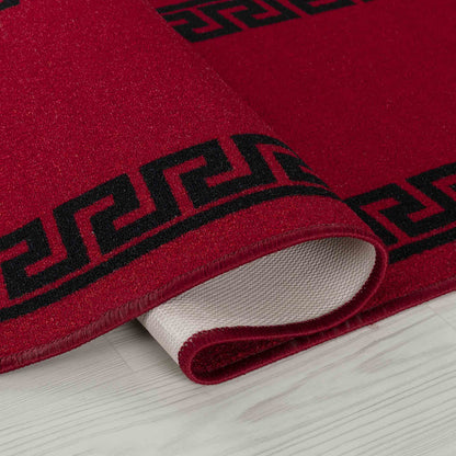 Havana Anti-Slip Greek Key Design Doormat – Machine Washable for Easy Care - 4 Colours Available