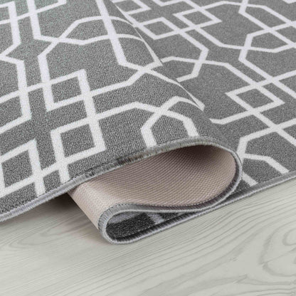 Havana Anti-Slip Cubed Trellis Design Doormat – Machine Washable for Easy Care - 4 Colours Available