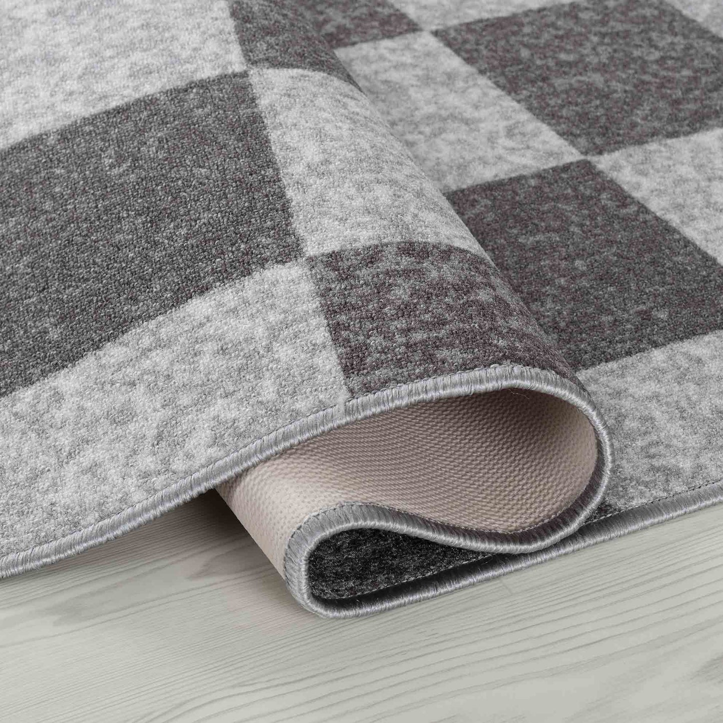 Havana Anti-Slip Squared Design Doormat – Machine Washable for Easy Care