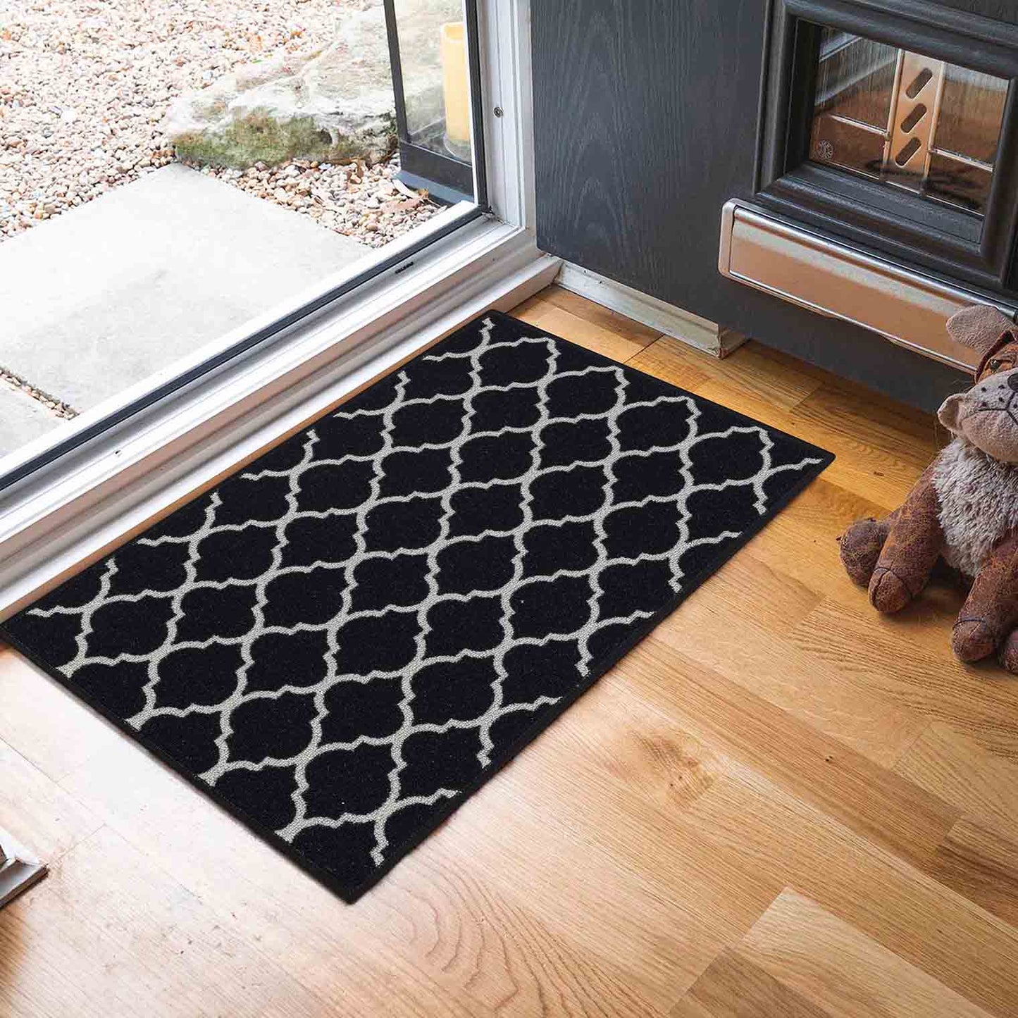 Havana Anti-Slip Trellis Design Doormat – Machine Washable for Easy Care - 6 Colours Available