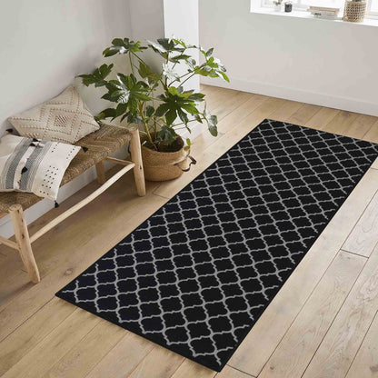 Havana Anti-Slip Trellis Design Doormat – Machine Washable for Easy Care - 6 Colours Available