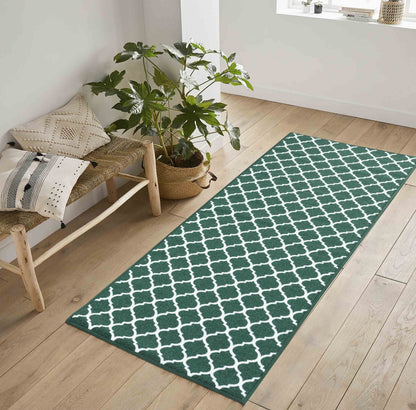 Havana Anti-Slip Trellis Design Doormat – Machine Washable for Easy Care - 6 Colours Available
