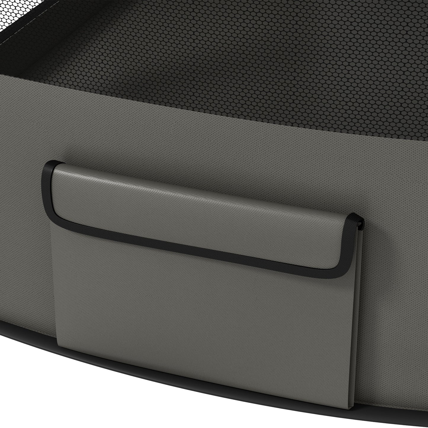 Portable Dog Pen for Puppies, Rabbits, Kittens, Guinea Pigs - Grey