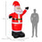 Inflatable 8ft Tall Santa Claus Xmas Decoration Airblown Yard LED Light