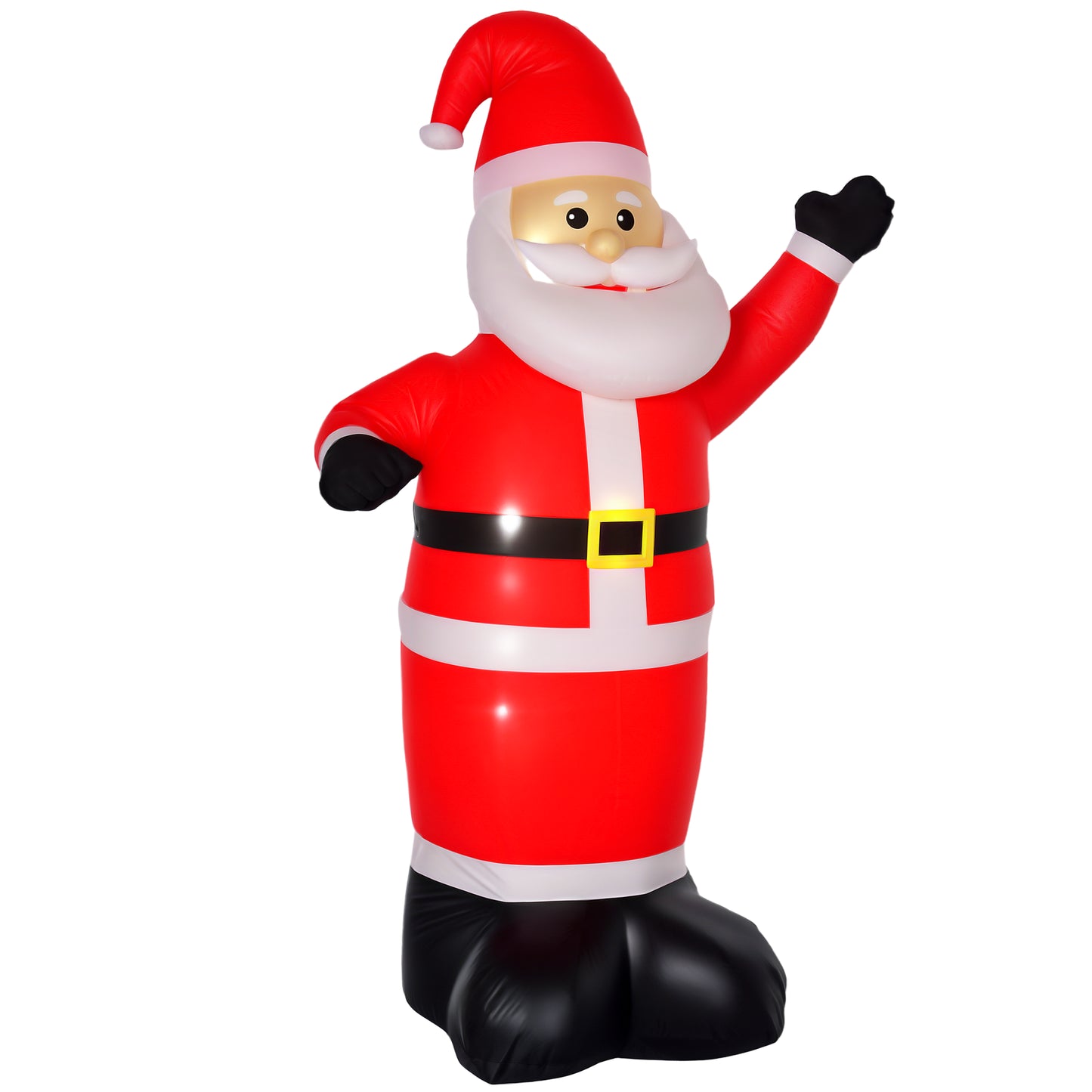 Inflatable 8ft Tall Santa Claus Xmas Decoration Airblown Yard LED Light
