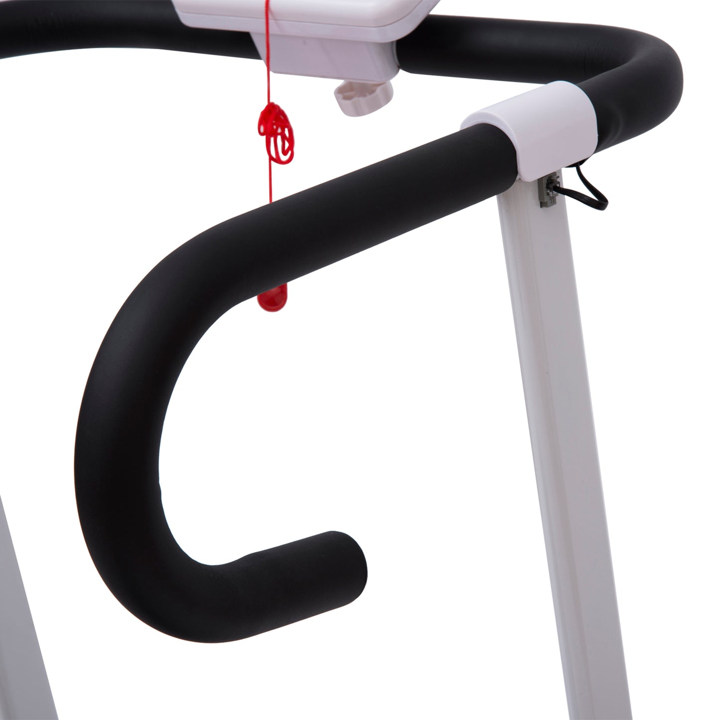 HOMCOM 1.25HP Electric Motorised Treadmill Folding Running Machine Home Fitness Gym Exercise Indoor Use - 1 to 10 km/h |