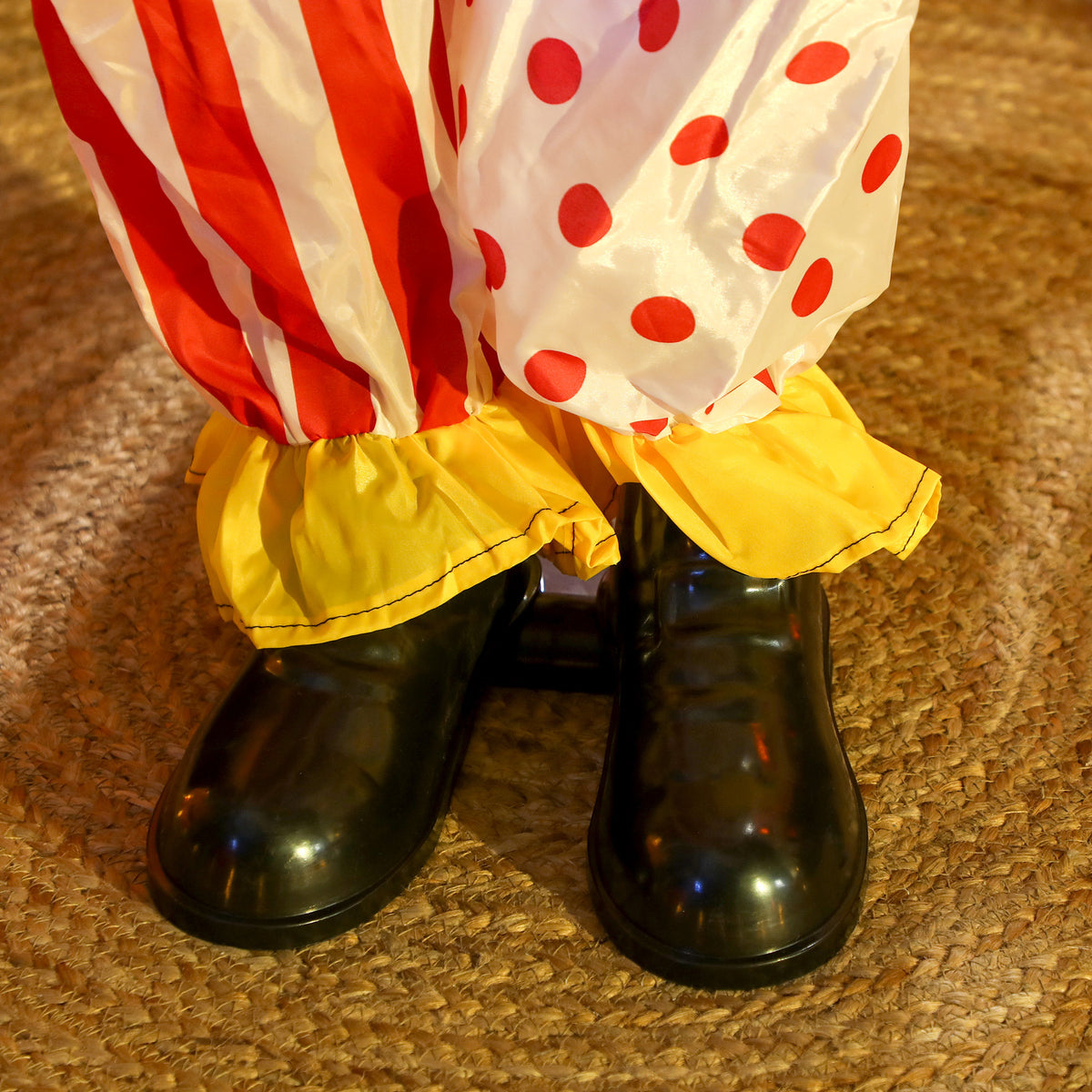Sound Activated Stackable Halloween Animatronics Clowns
