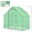 Walk in Greenhouse Garden Grow House with Roll Up Door and Window, 180 x 100 x 168 cm, Green