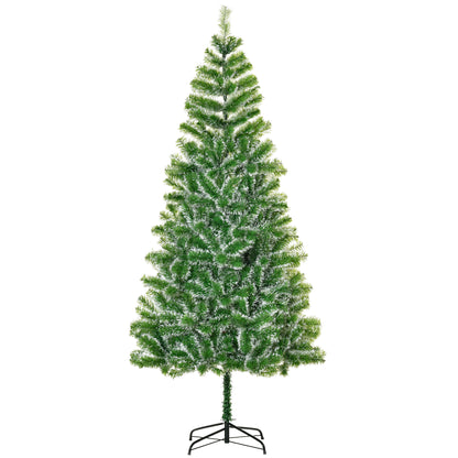 7FT Home Decoration Artificial Christmas Tree Xmas Gift Metal Stand