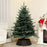 5ft Artificial Spurce Christmas Tree with 1121 Branches and Foldable Steel Base