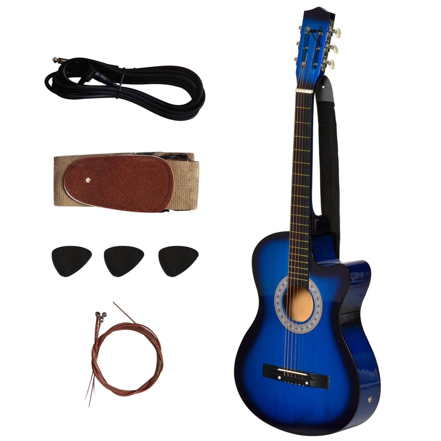 Beginner Acoustic Electric Cutaway Guitar Kids Guitar and Junior Guitar